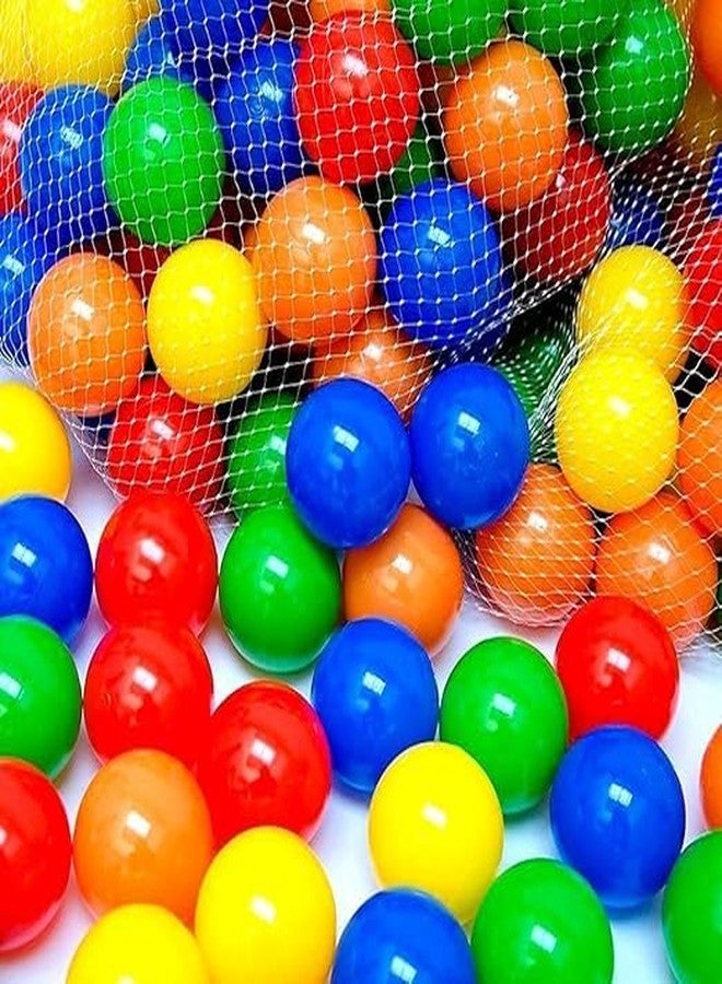 JERICOS 50 pcs Medium Size Premium Multicolor Plastic Balls for Kids - Image 2